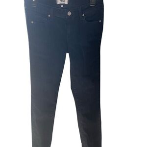 PAIGE Hoxton High-Rise Ankle Skinny Stretch Denim Jeans Indy Wash Sz 26